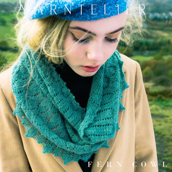 Hovedbilde Yarntelier Fern Cowl Cashmere Lace