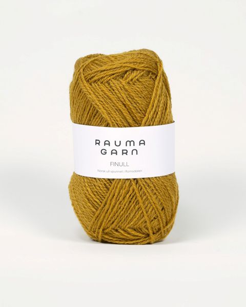 Hovedbilde Rauma Finull 417 Lys olivengrønn garn