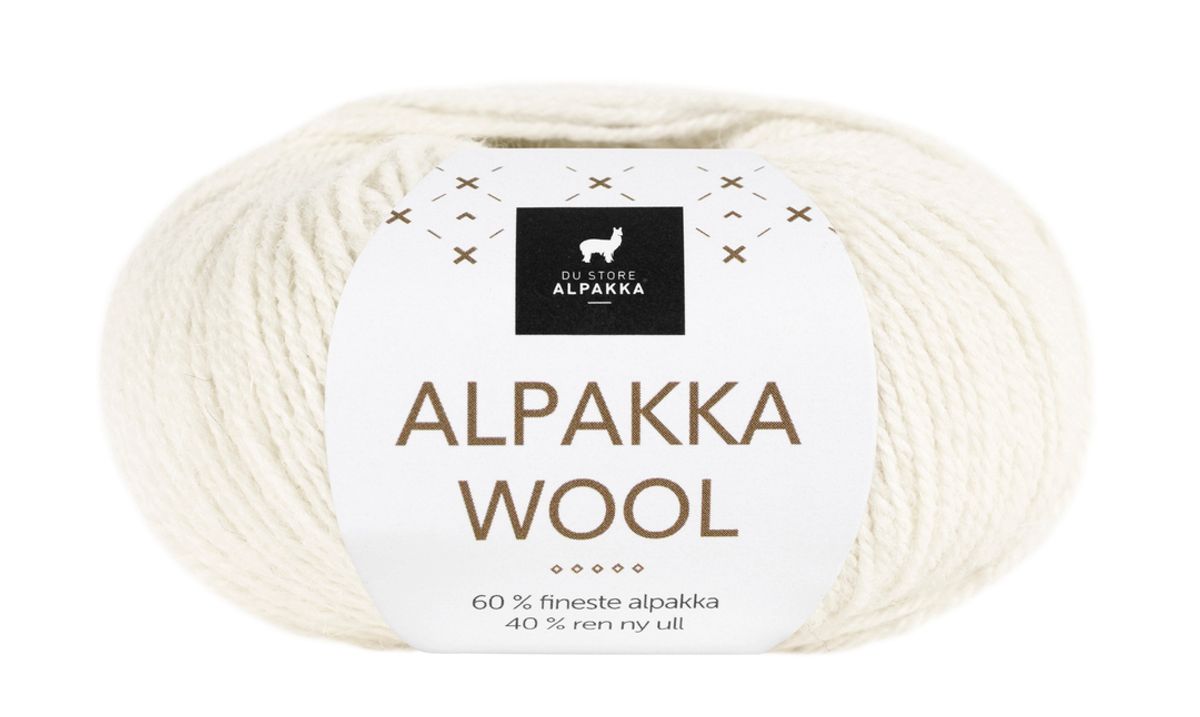 Alpakka Wool 533 Hvit DSA