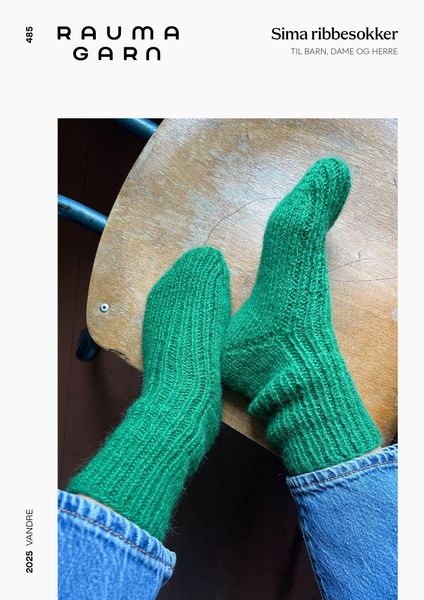 Hovedbilde 485 Sima ribbesokker i Vandre fra Rauma oppskrift*