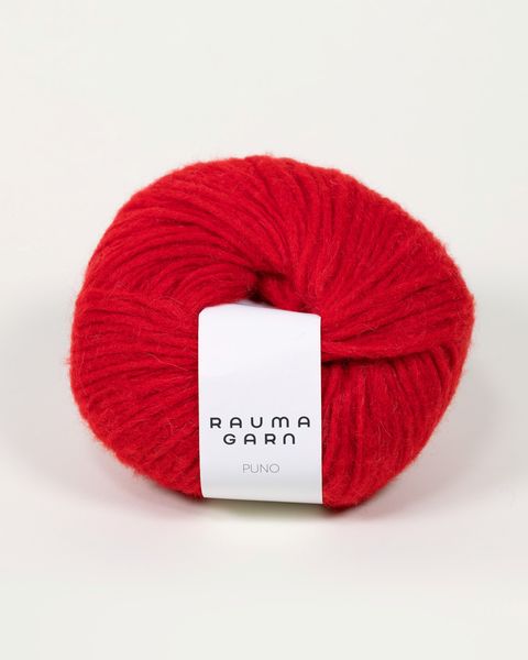 Hovedbilde Rauma Puno 391 Rød garn