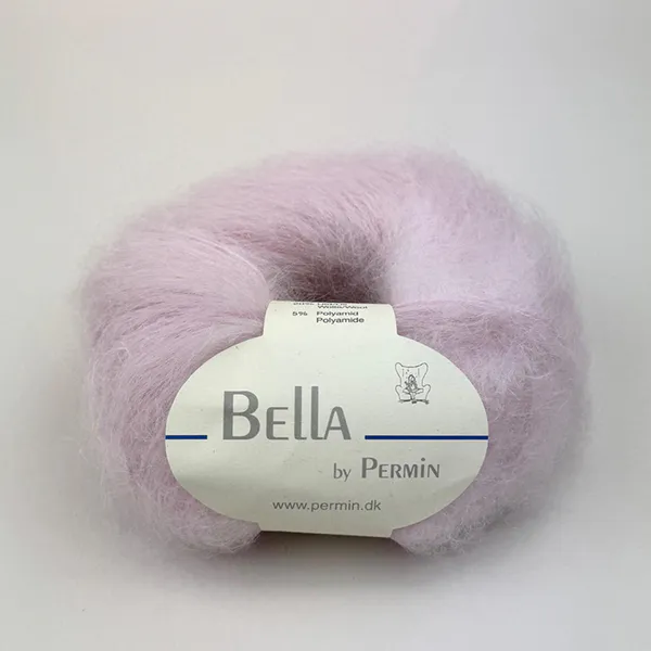 Hovedbilde Permin Bella 103 Rosa Ballet garn