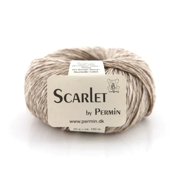 Hovedbilde Permin Scarlet 04 Linen lingarn