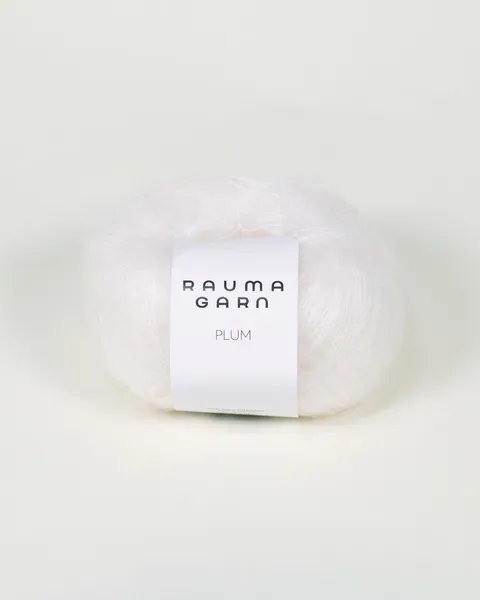 Hovedbilde Rauma Plum 003 Natur mohair garn