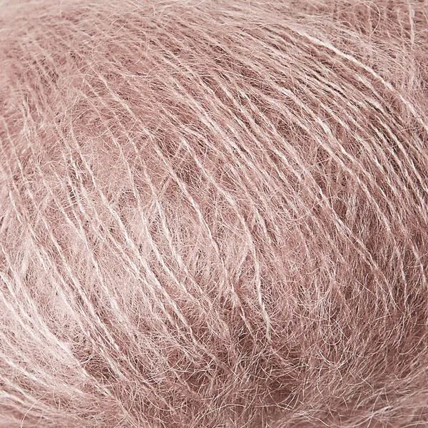 Hovedbilde Soft Silk Mohair Gammelrosa Knitting for Olive