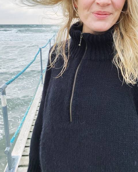 Hovedbilde Glidelås 35 cm Sort PetiteKnit