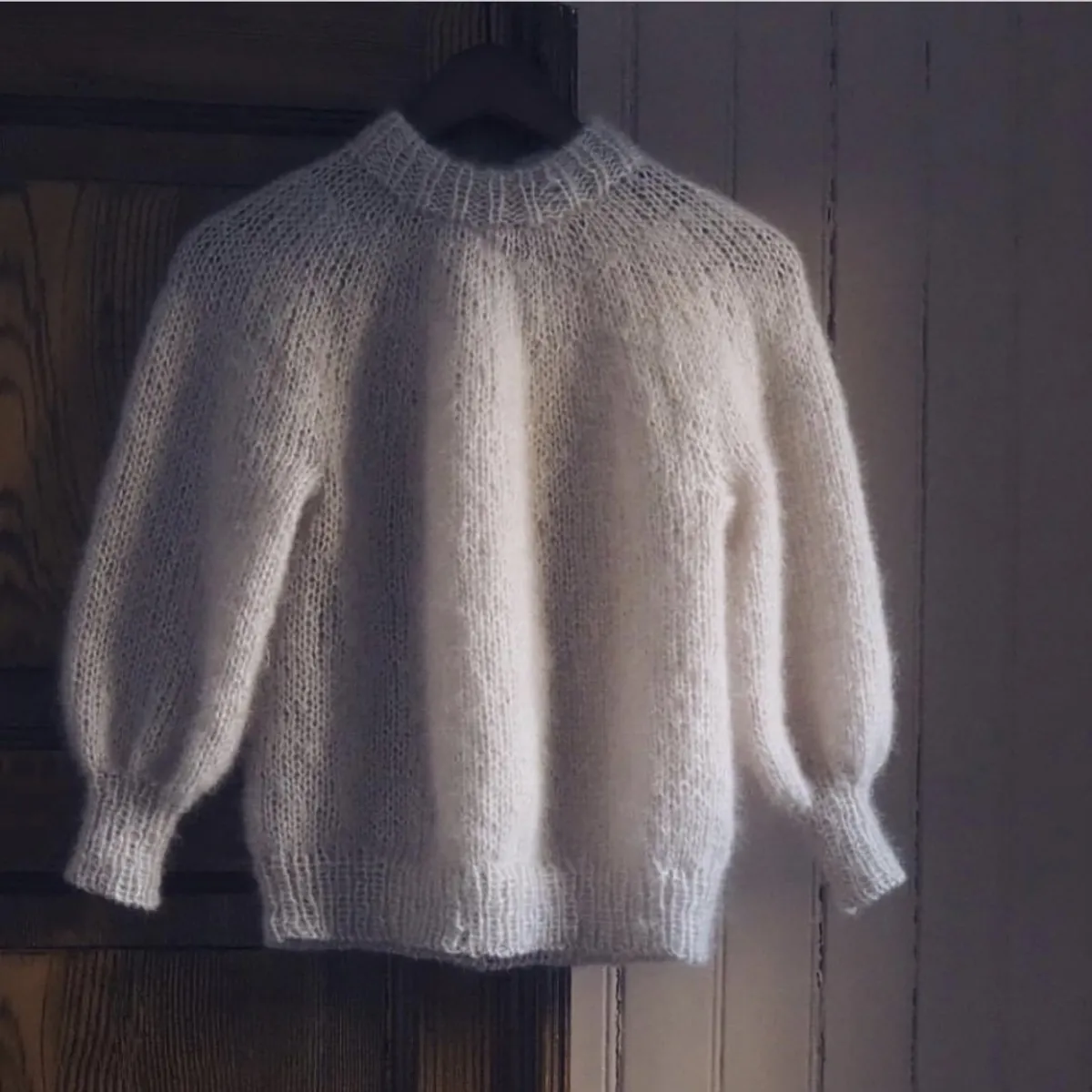 Saturday Night Sweater genser PetiteKnit mønster