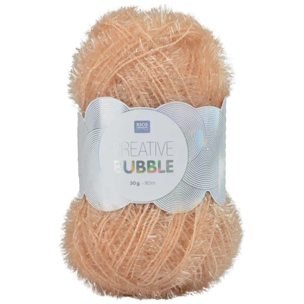 Hovedbilde Rico Creative Bubble garn 010 fersken