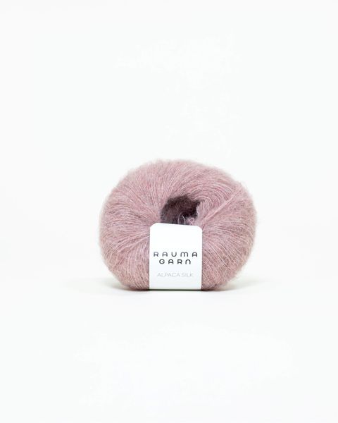 Hovedbilde Rauma Alpaca Silk 1338 Gammelrosa garn