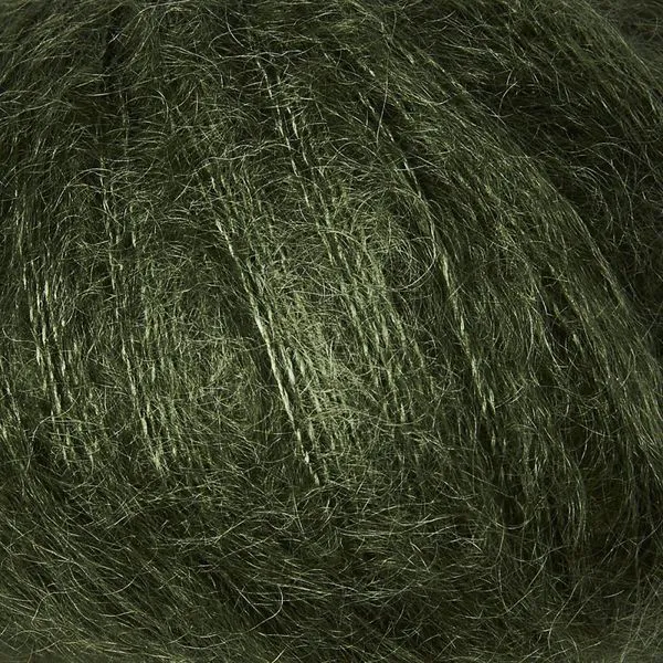 Hovedbilde Soft Silk Mohair Flaskegrønn Knitting for Olive