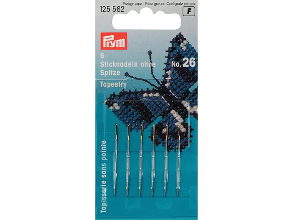 Hovedbilde Broderinåler no. 26 Prym