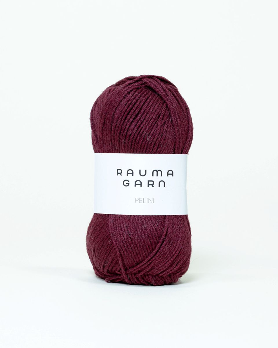 Rauma Pelini 4718 Burgunder garn