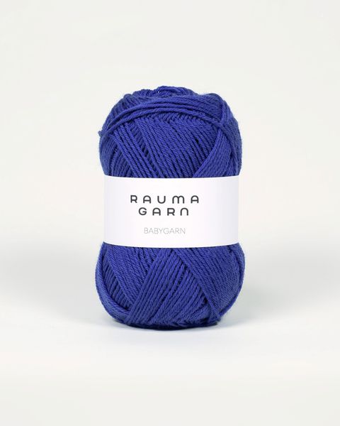 Hovedbilde Babygarn B57 Blå garn Rauma garn