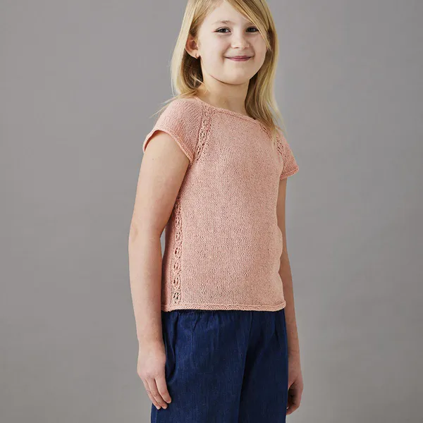 Hovedbilde 891158 Tee med fletter til barn by Permin, PDF