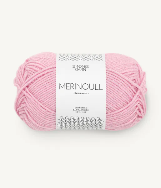 Hovedbilde Sandnes Merinoull 4813 Pink Lilac garn