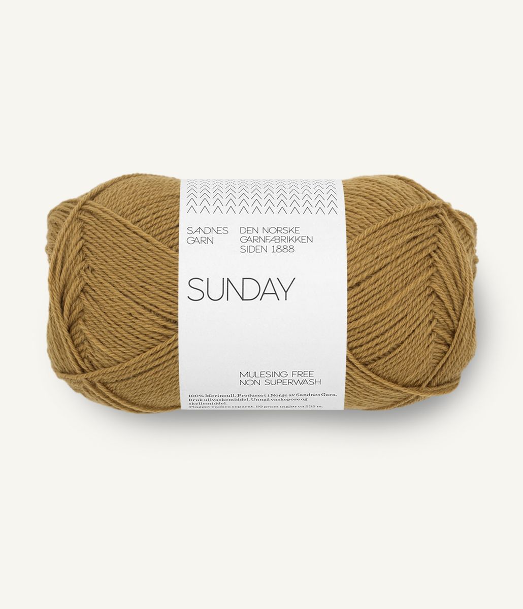 Sandnes Sunday 2152 Vintage Gold garn