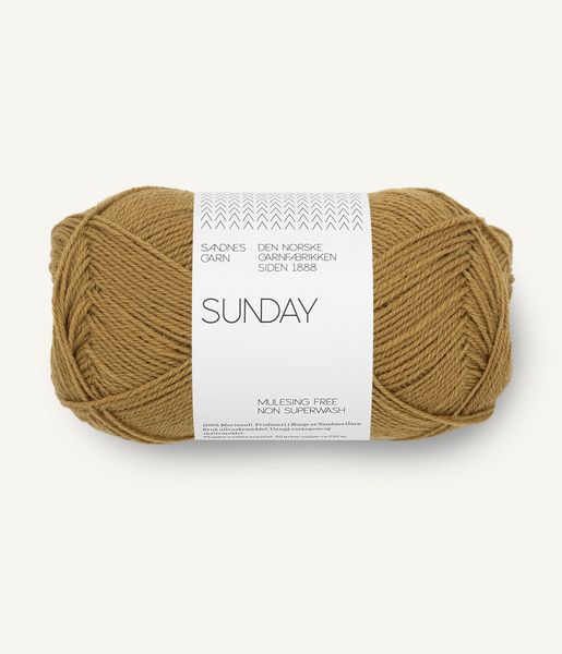 Hovedbilde Sandnes Sunday 2152 Vintage Gold garn