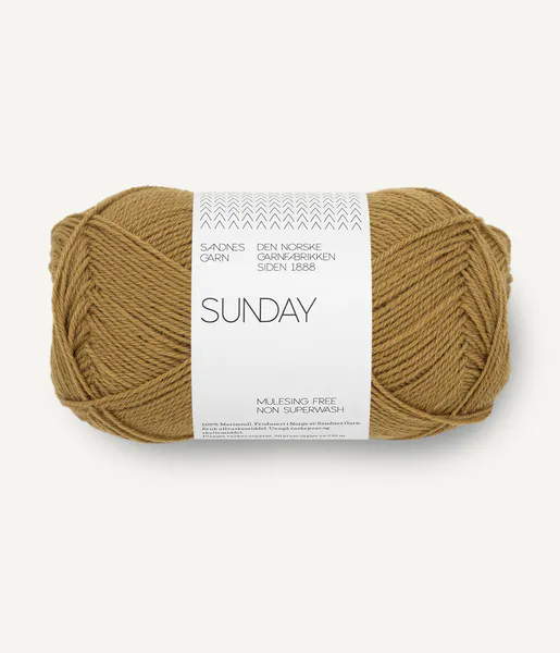 Hovedbilde Sandnes Sunday 2152 Vintage Gold garn
