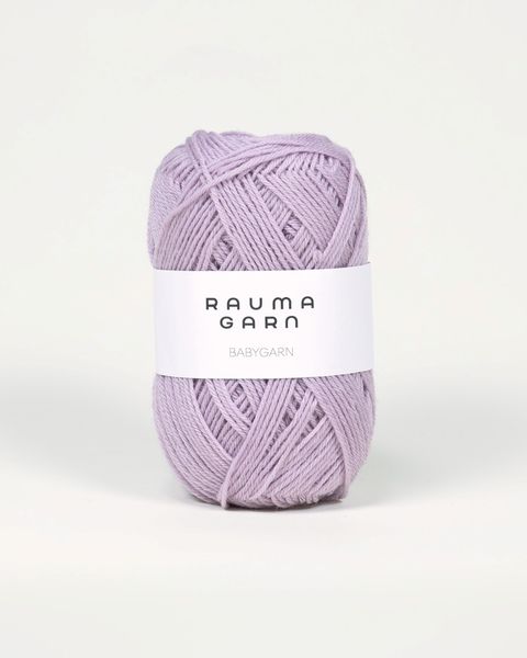 Hovedbilde Babygarn B47 Lys lyng Rauma garn