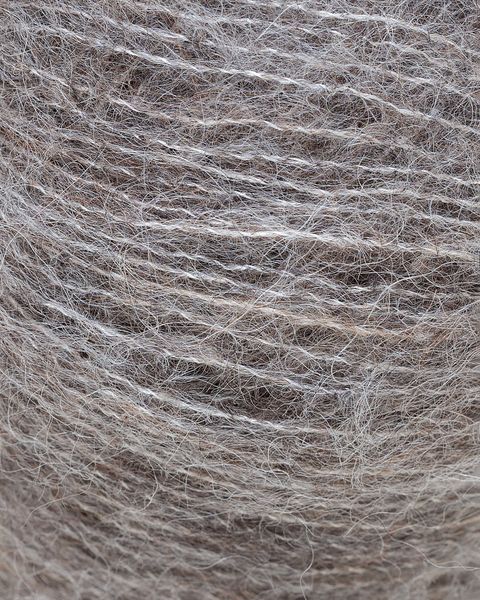 Hovedbilde Rauma Alpaca Silk 1360 Gråbrun garn