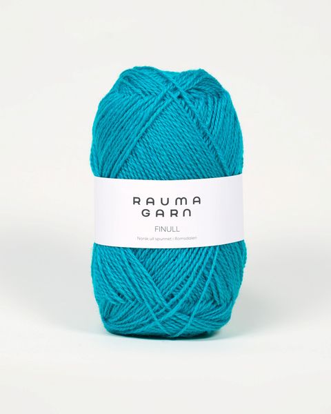 Hovedbilde Rauma Finull 4186 Sjøgrønn garn