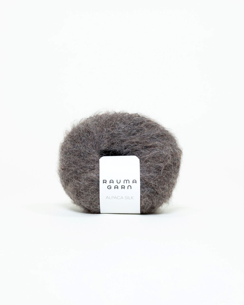 Rauma Alpaca Silk 2317 Kald brun