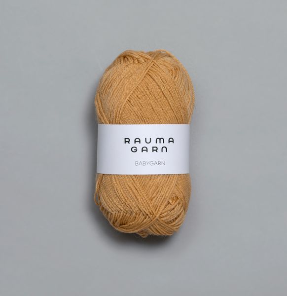 Hovedbilde Babygarn 113 Lys kamel Rauma garn