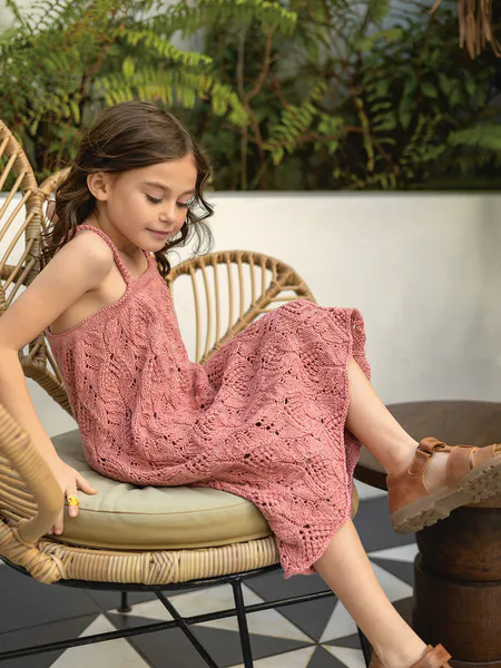 Hovedbilde 2503-4 Summer Dress Junior fra Sandnes garn
