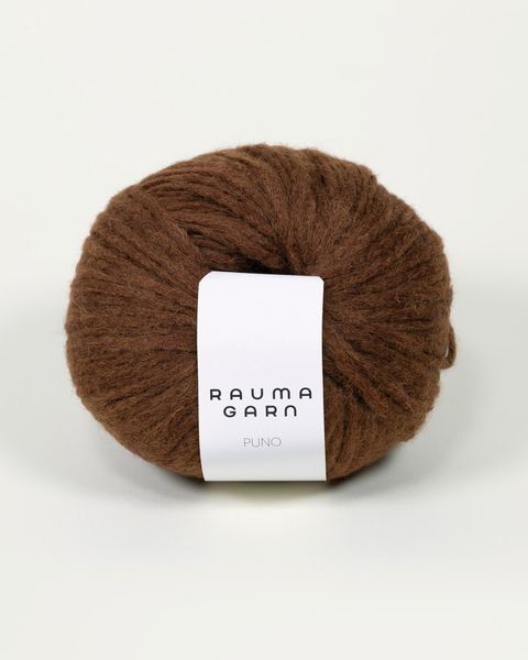 Hovedbilde Rauma Puno 330 Sjokolade garn