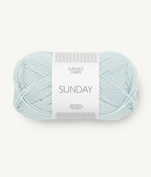 Hovedbilde Sandnes Sunday 6520 Dream Blue garn