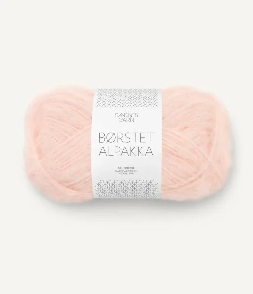 Hovedbilde Sandnes Børstet alpakka 3509 Ballet Tutu garn