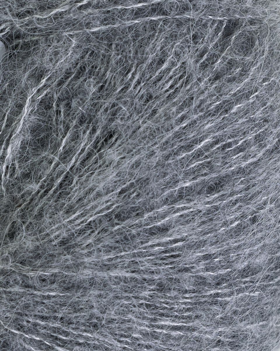 Rauma Alpaca Silk 1311 Grå garn