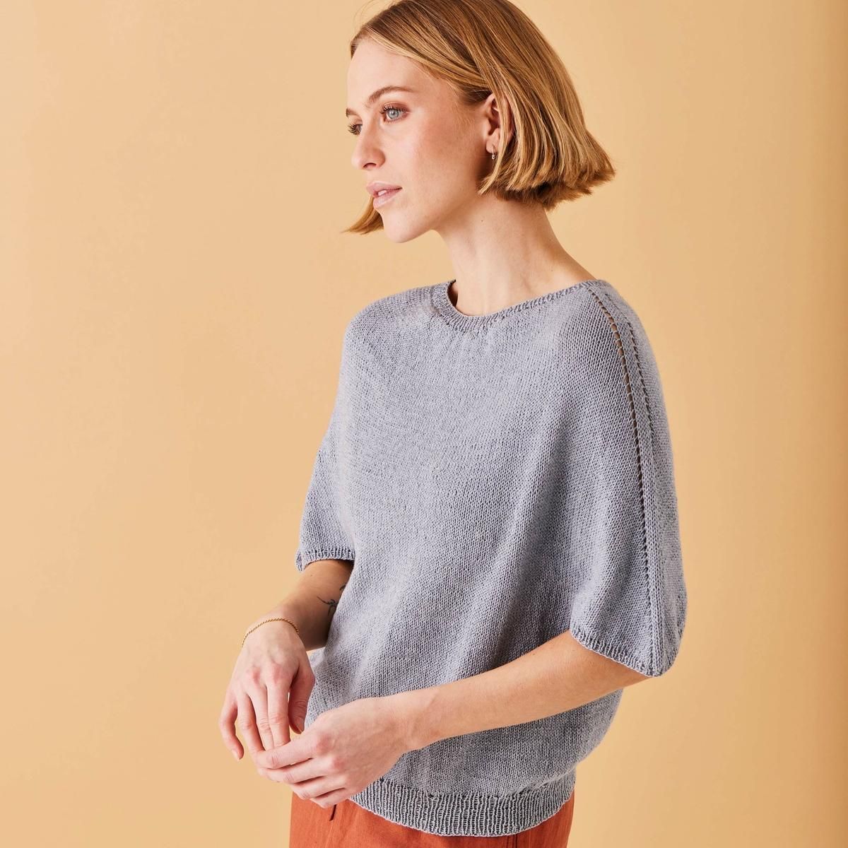 8911453 Kortermet bluse i Elise by Permin, PDF