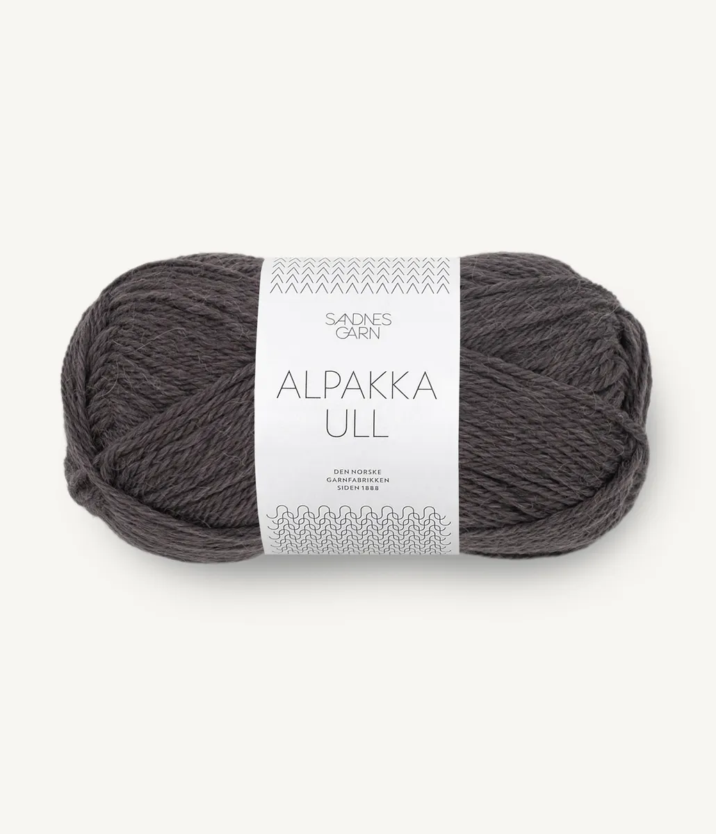 Sandnes Alpakka Ull 3800 Bristol Black garn