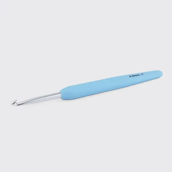 Hovedbilde KniPro Waves heklenål 4,5 mm med grep